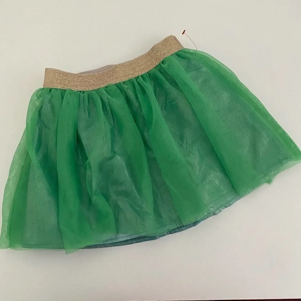 Cat & Jack St. Patrick Day Tutu Green Skirt